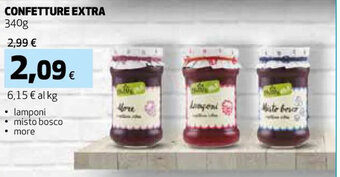 Coop CONFETTURE EXTRA 340g offerta