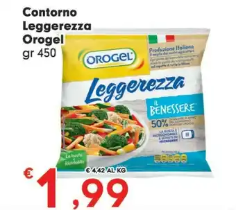 Despar Orogel Contorno Leggerezza 450g offerta