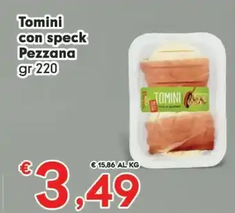 Caseificio pezzana Tomini Piemontesi Con Speck 220 G(ml)