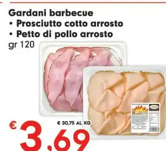 Despar Gardani Barbecue Prosciutto Cotto Arrosto offerta