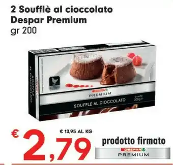 Despar 2 Souffke Al Cioccolato offerta