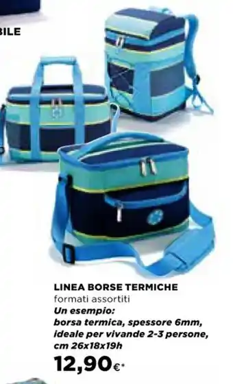 LINEA BORSE TERMICHE cm 26 x 18 x 19 h