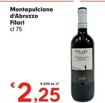 Despar Filari Montepulciano D'abruzzo offerta