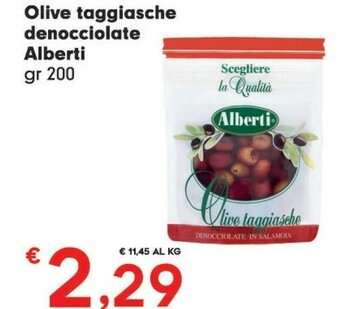 Despar Alberti Olive Taggiasche Denocciolate offerta