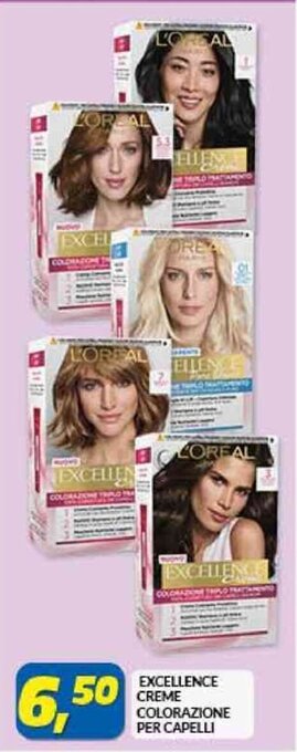 Risparmio Casa EXCELLENCE CREME COLORAZIONE PER CAPELLI offerta