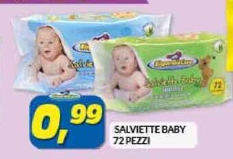 Risparmio Casa SALVIETTE BABY 72 PEZZI offerta