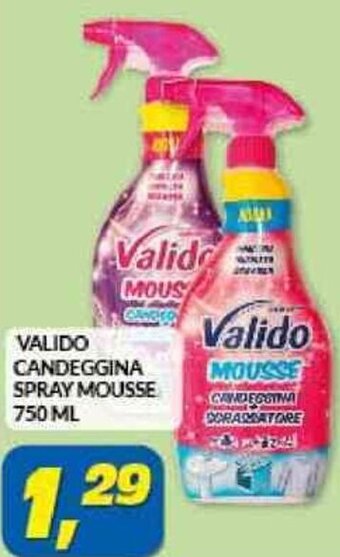 Risparmio Casa VALIDO CANDEGGINA SPRAY MOUSSE 750 ML offerta