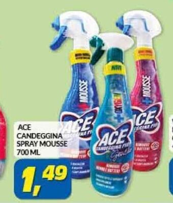 Risparmio Casa ACE CANDEGGINA SPRAY MOUSSE 700 ML offerta
