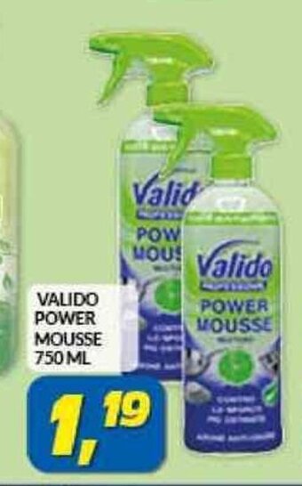 Risparmio Casa VALIDO POWER MOUSSE 750 ml offerta