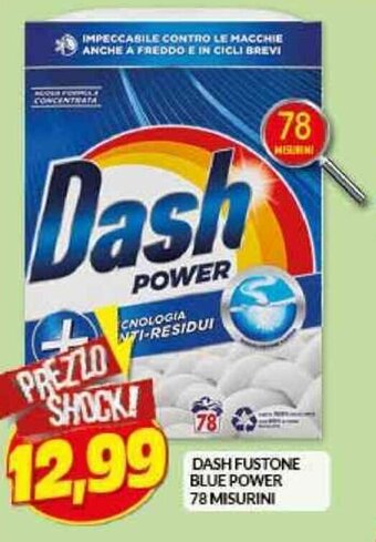 Risparmio Casa DASH FUSTONE BLUE POWER 78 MISURINI offerta