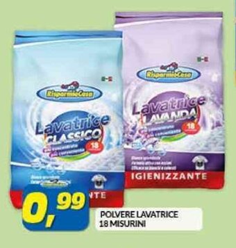 POLVERE LAVATRICE 18 MISURINI