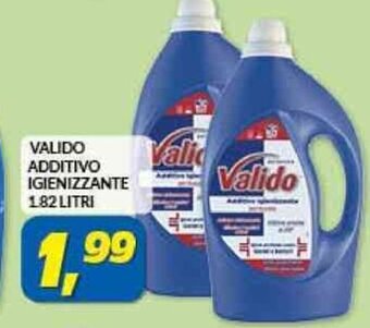Risparmio Casa VALIDO ADDITIVO IGIENIZZANTE 1.82 LITRI offerta