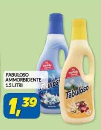 Risparmio Casa FABULOSO AMMORBIDENTE 1.5 LITRI offerta