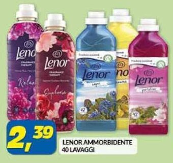 Risparmio Casa LENOR AMMORBIDENTE 40 LAVAGGI offerta