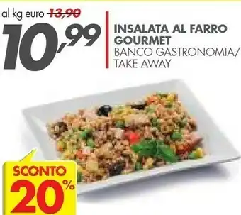 Italmark Insalata Al Farro Gourmet Banco Gastronomi Take Away offerta