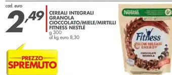 Italmark Nestlè Fitness Chocolate Granola 300 G(ml) offerta