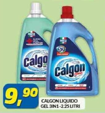 Risparmio Casa CALGON LIQUIDO GEL 3IN1-2.25 LITRI offerta