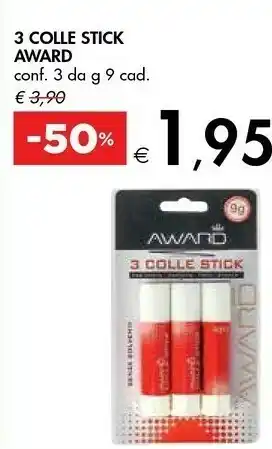 Bennet Award 3 Colle Stick offerta