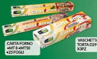 Risparmio Casa CARTA FORNO •MT 8 MT50 25 FOGLI offerta