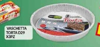 Risparmio Casa VASCHETTA TORTA D29 X3PZ offerta