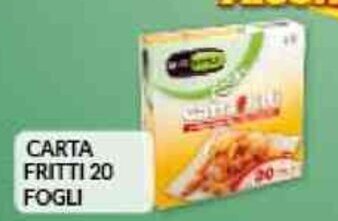 Risparmio Casa CARTA FRITTI 20 FOGLI offerta