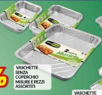 Risparmio Casa VASCHETTE SENZA COPERCHIO MISURE E PEZZI ASSORTITI offerta
