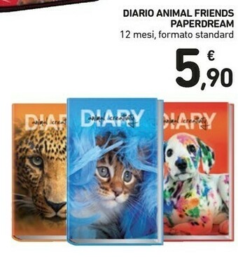 Diario Animal Friends Paperdream