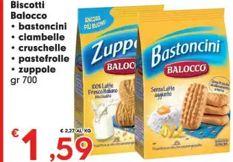 Despar Balocco Balocco - Bastoncini 700 g(ml) offerta