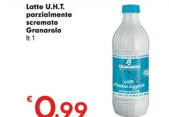 Despar Granarolo Latte UHT Parzialmente Scremato A Lunga Conservazione 1000 G(ml) offerta