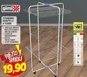 Risparmio Casa STENDINO ADAPTO 3 A TORRE offerta