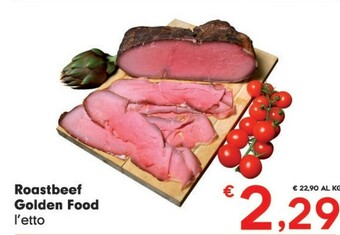 Despar Golden Food Roastbeef offerta