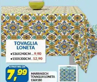 Risparmio Casa 99 MARRAKECH TOVAGLIA LONETA 136X180 MARRAKECH offerta