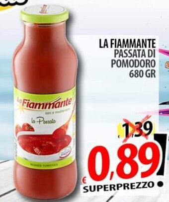 Il Genio Supermercato LA FIAMMANTE PASSATA DI POMODORO 680 GR offerta
