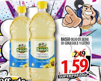 Il Genio Supermercato BASSO OLIO DI SEMI DI GIRASOLE 1 LITRO offerta