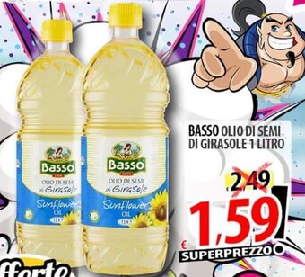 Il Genio Supermercato BASSO OLIO DI SEMI DI GIRASOLE 1 LITRO offerta