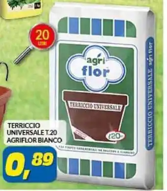 Risparmio Casa TERRICCIO UNIVERSALE T.20 AGRIFLOR BIANCO offerta