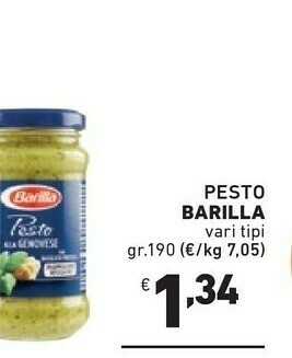 Barilla Pesto Alla Genovese 190 G
