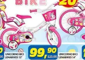 Risparmio Casa UNICORNO BICI 125,00 LENABIKES 14" offerta
