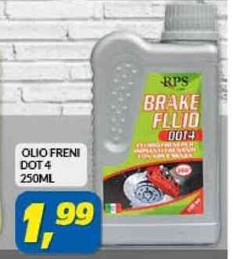 Risparmio Casa OLIO FRENI DOT 4 250ML offerta