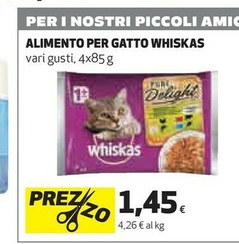 Coop Whiskas Alimento Per Gatto offerta
