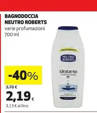 Coop Neutro Roberts Bagnodoccia Idratante offerta