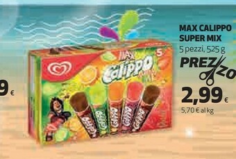 Coop Algida Algida - Max Calippo Super Mix 525 g(ml) offerta