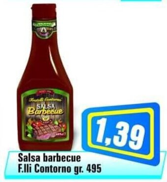 Salsa barbecue F.lli Contorno gr. 495