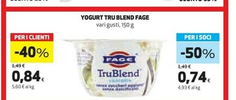 Coop Fage Yogurt Tru Blend offerta