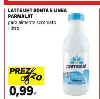 Coop Parmalat Latte UHT Bonta E Linea offerta