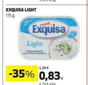 Coop Exquisa Light offerta