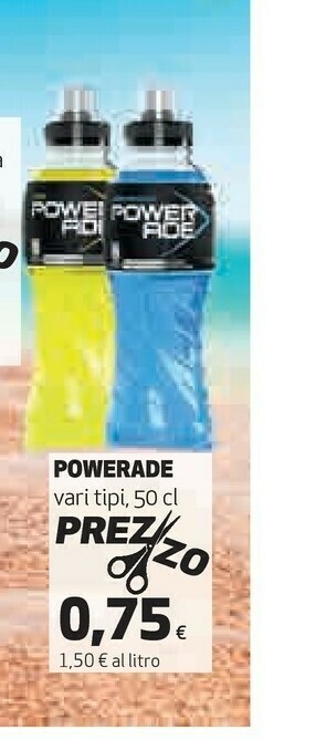 Coop Powerade Active Gusto Limone 500 G(ml) offerta