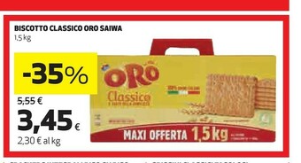 Coop Saiwa Oro Classico offerta