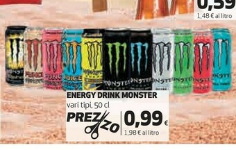 Coop Monster Energy Drink Ultra offerta