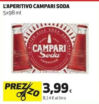 Coop Campari Soda L'aperitivo offerta